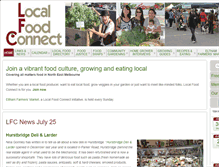 Tablet Screenshot of localfoodconnect.org.au